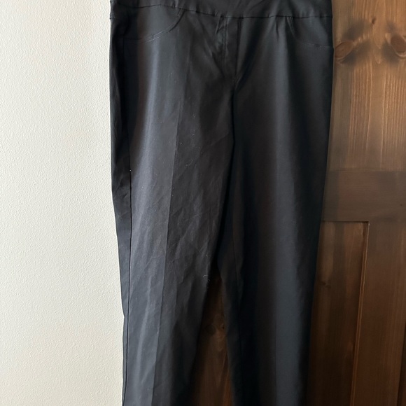 Ruby Rd Black Straight Leg Pants - Picture 2 of 4